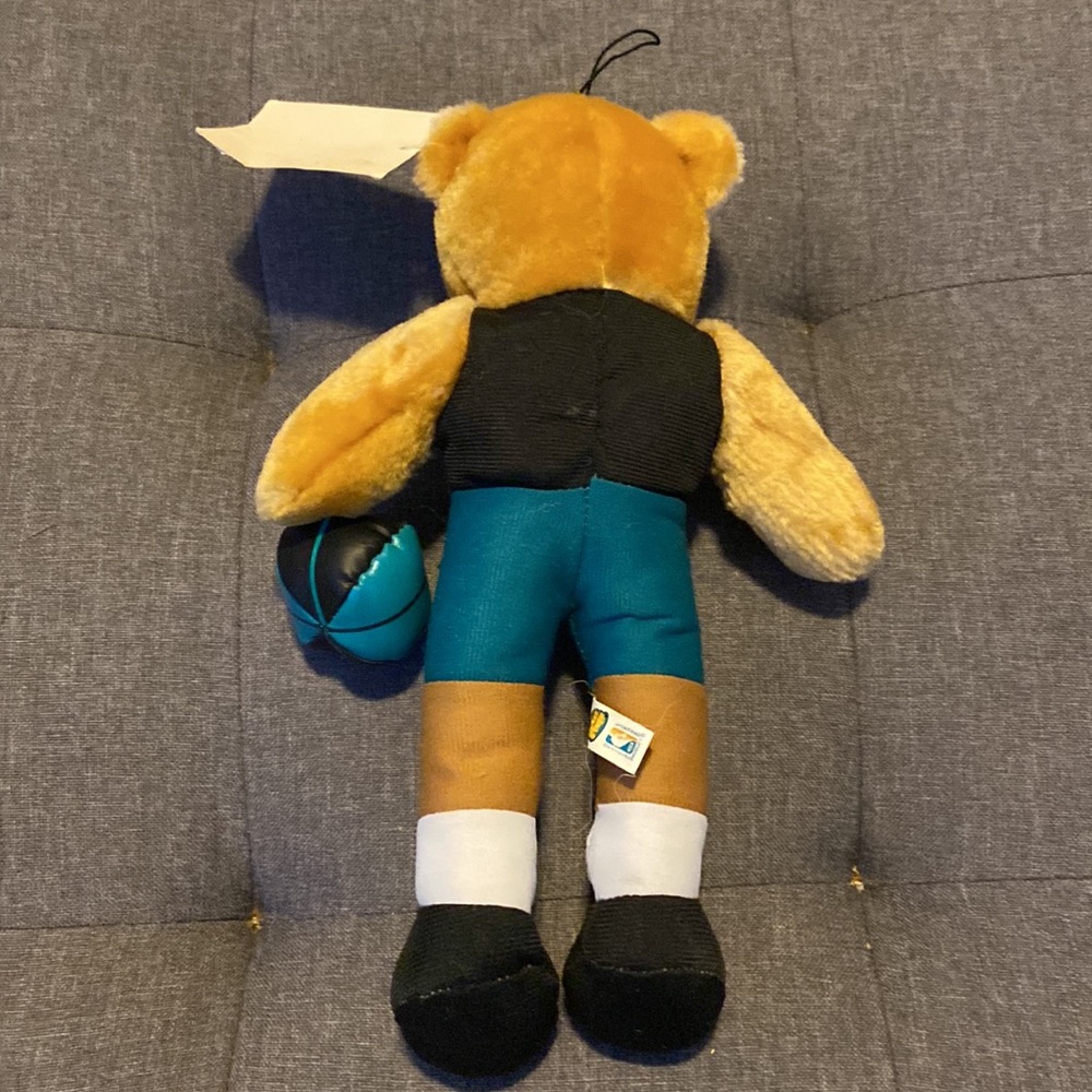 Vintage Vancouver Grizzlies NBA Stuffed Teddy Bear Plush Toy *New with Tags* 90s - Picture 5 of 12